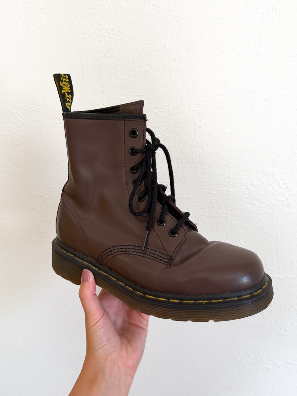 Dr. Martens Brown 1460 Leather Boots